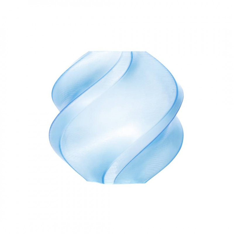 Bambu TPU 90A-Crystal Blue- with Bambu Reusable Spool