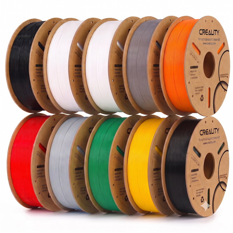 Creality - Barevné mega balení Hyper PLA filamentu v cívce - 10