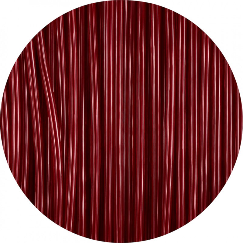 Fiberlogy Easy PETG Filament 1,75 mm 1 kg - transparentní vínová