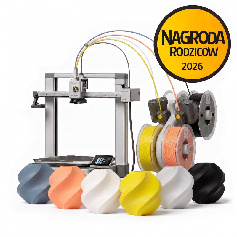Balení - Bambu Lab A1 Combo 3D tiskárna + 6x PLA vlákno