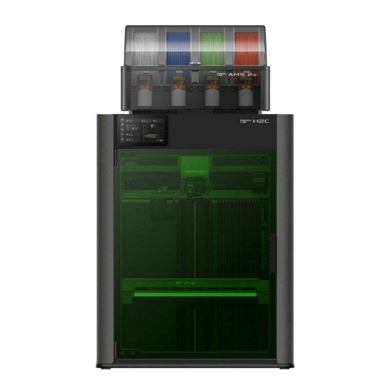 Pakiet Drukarka 3D - Bambu Lab H2C Laser Full Combo - 40W