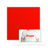 Nažehlovací fólie (flex) matná 300x300mm - Bambu Lab - Red - 10 ks. - YG002