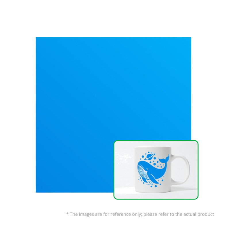 Odstranitelná vinylová fólie matná 300x300mm - Bambu Lab - Blue - 10 ks. - YG016