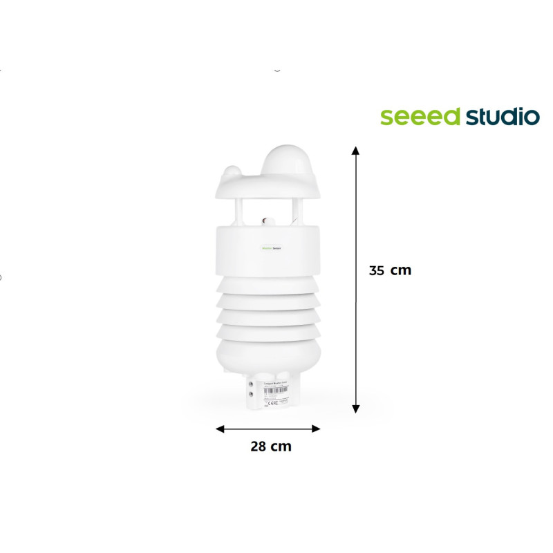 SenseCAP S700-A 7v1 - senzor pro stavbu meteorologické stanice s radarovým měřením srážek - Seeedstudio 101991050