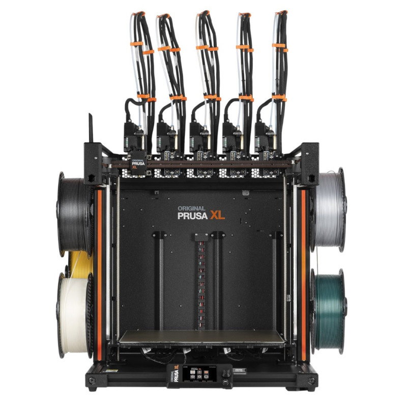 3D tiskárna - Original Prusa XL - 5 hlav - sestaveno - Critical Infrastructure Edition - se šifrovaným USB diskem 30 GB