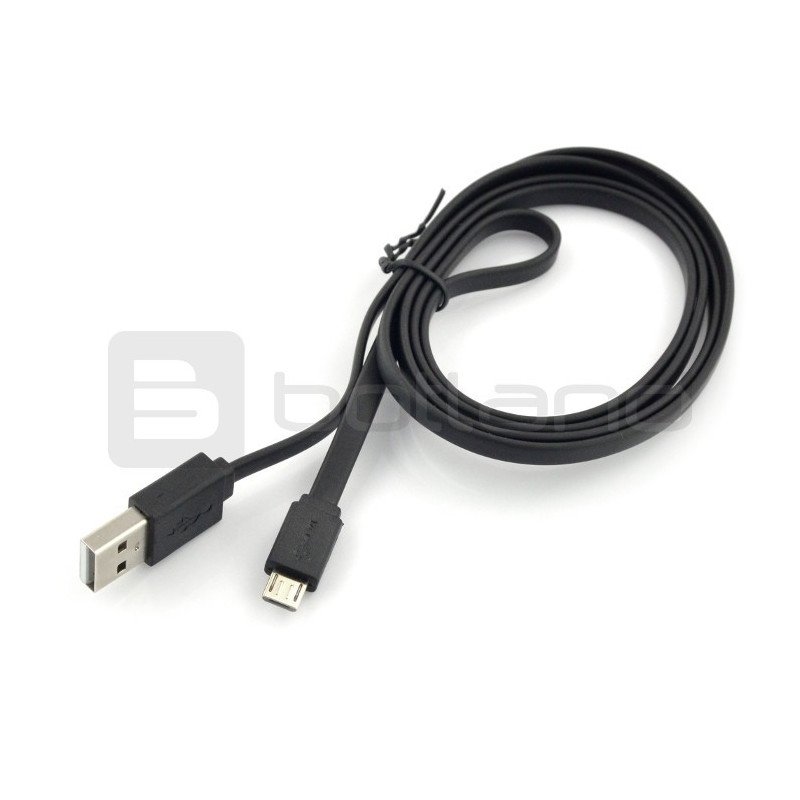 USB A - microUSB foukací kabel - 1 m