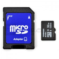 Paměťová karta Toshiba Professional micro SD / SDHC 32 GB UHS-I třídy 10 s adaptérem