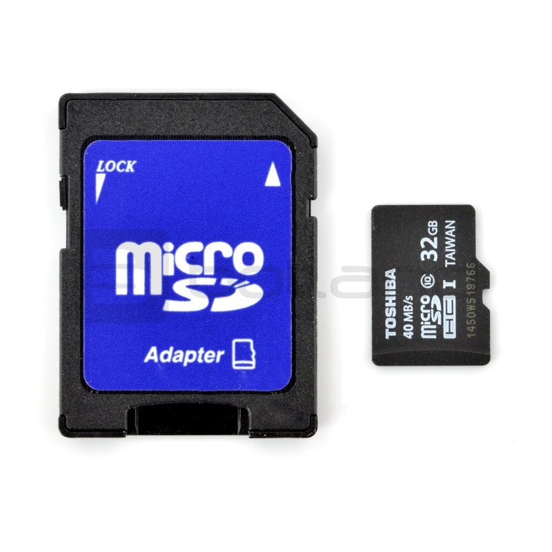 Paměťová karta Toshiba Professional micro SD / SDHC 32 GB UHS-I třídy 10 s adaptérem