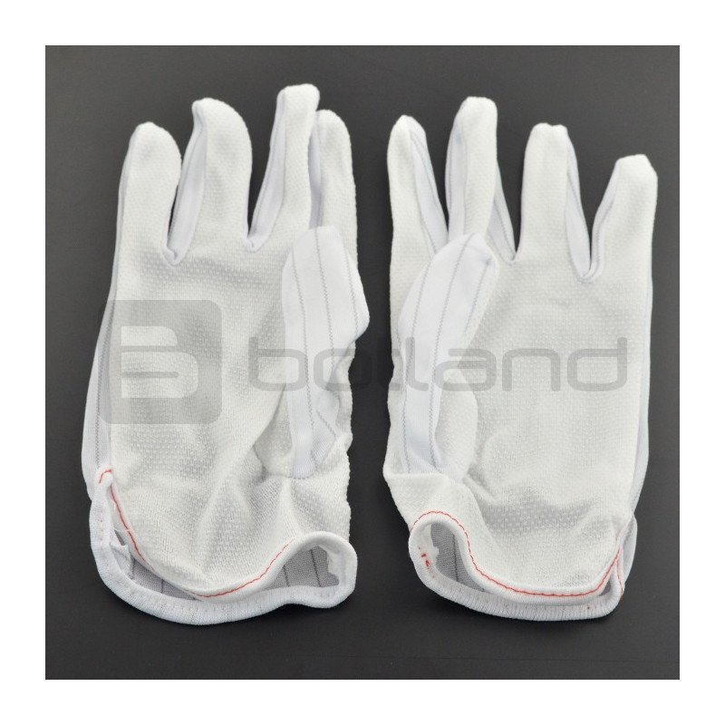 Tečkované antistatické ESD rukavice