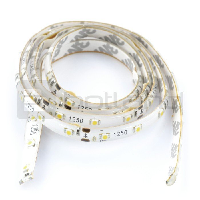 LED pásek IP20 6W, 60 diod / m, 8mm, studená barva - 1m
