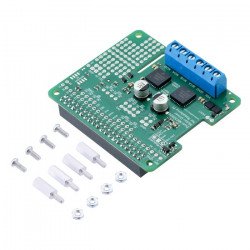 MC33926 - dvoukanálový budič motoru 28V / 3A - štít pro Raspberry Pi - Pololu (sestavená verze)