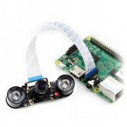 Kamera HD Night Vision F - IR kamera s proměnnou ohniskovou vzdáleností pro IR moduly Raspberry Pi +