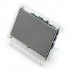 Průhledné pouzdro pro Raspberry Pi 2 / B + a TFT 5 "LCD obrazovku - zdjęcie 1