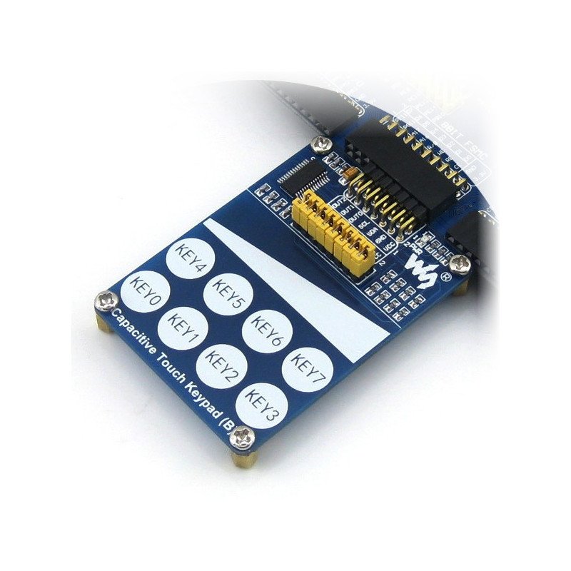 Dotyková klávesnice TTP229 - 8 tlačítek + lineární senzor