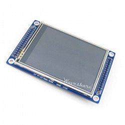 Odporový dotykový displej LCD TFT 3,2 '' 320x240px - 3,3V SPI