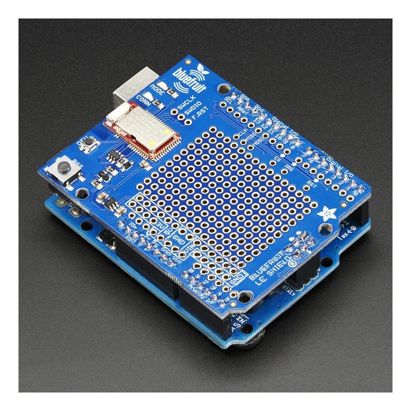 Bluefruit LE Shield - Bluetooth s programátorem Arduino