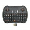 Multifunkční klávesnice V6A - bezdrátová klávesnice + touchpad - zdjęcie 3