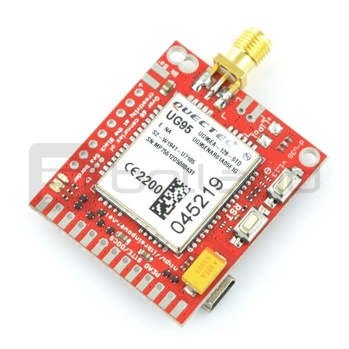 d-u3G μ-shield v.1.13 - pro Arduino a Raspberry Pi - konektor SMA