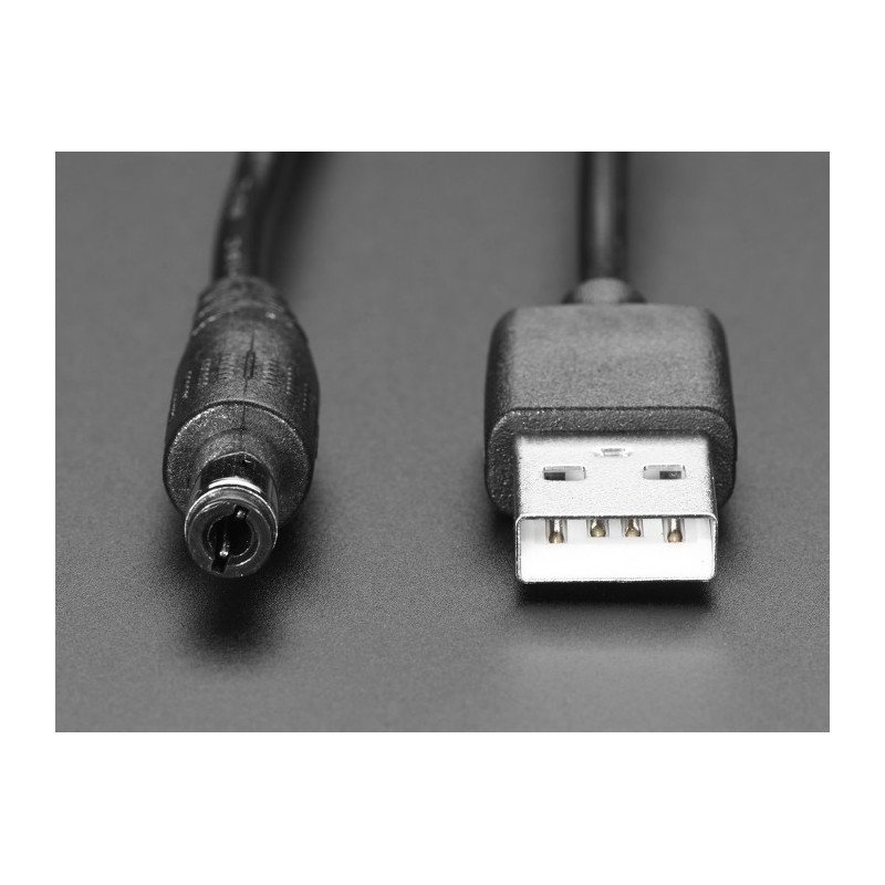 USB 12V / 700 mA nabíječka / napájecí zdroj - zástrčka DC 5,5 / 2,1 mm