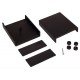 Plastové pouzdro Kradex Z5 - 110x90x40mm černé Plastové pouzdro Kradex Z5 - 110x90x40mm černé