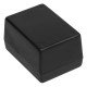 Plastové pouzdro Kradex Z24 - 66x47x38mm černé Plastové pouzdro Kradex Z24 - 66x47x38mm černé
