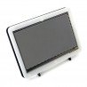 Pouzdro pro Raspberry Pi a TFT 7 '' HDMI LCD displej - černobílé - zdjęcie 3
