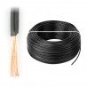 Instalační kabel LgY 1x2,5 H07V-K - černý - 1m - zdjęcie 1