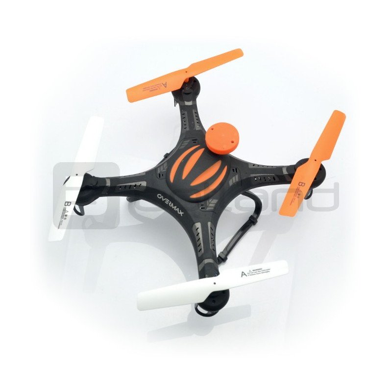 Dron Over-Max X-Bee 2,5 2,4 GHz quadrocopter dron s HD kamerou - 38 cm + další baterie + pouzdro