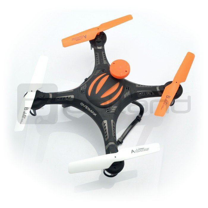 Dron Over-Max X-Bee 2,5 2,4 GHz quadrocopter dron s HD kamerou - 38 cm + další baterie + pouzdro