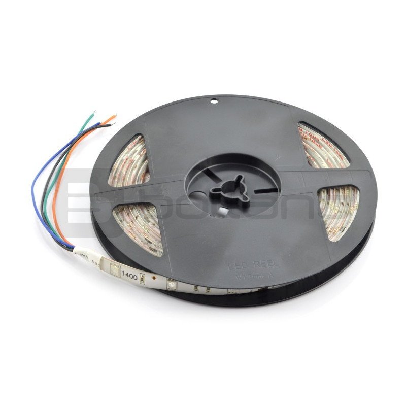 LED pásek SMD3528 IP20 4,8W, 60 LED / m, 8mm, teplá barva - 5m