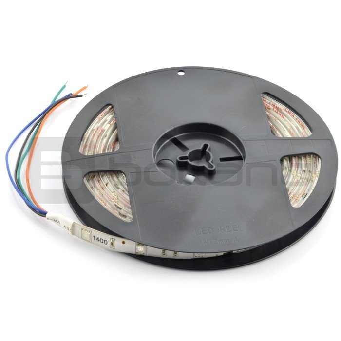 LED pásek SMD3528 IP20 4,8W, 60 LED / m, 8mm, teplá barva - 5m