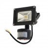 Venkovní lampa LED ART se senzorem pohybu, 10 W, 900 lm, IP65, AC80-265V, 4000K - neutrální bílá - zdjęcie 1