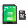 Paměťová karta Goodram micro SD / SDXC 64 GB 4K UHS-I třídy 10 s adaptérem - zdjęcie 2