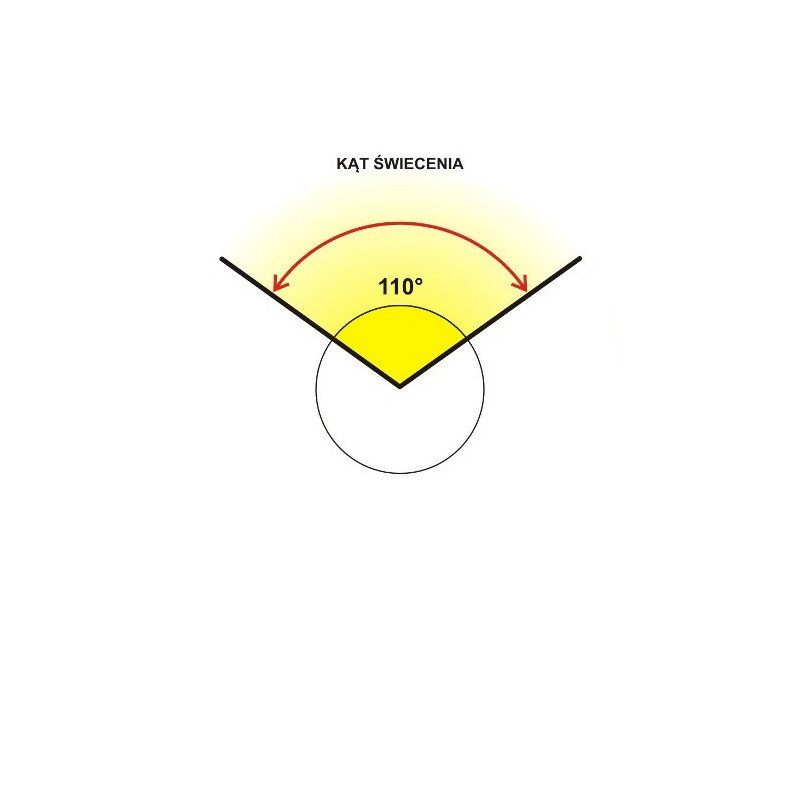 LED trubice ART T8 60cm, 10W, 900lm, AC80-265V, 6500K - studená bílá