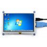 Odporový dotykový displej LCD TFT 5 '' 800x480px HDMI + USB Rev. 2.1 pro Raspberry Pi 3/2 / B + - zdjęcie 8