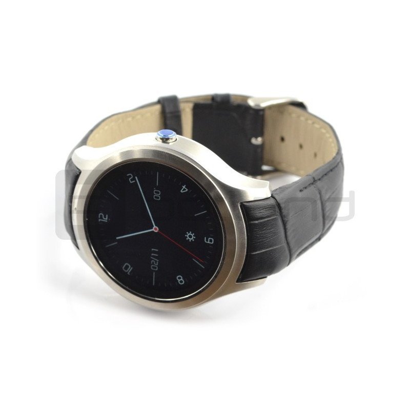 SmartWatch NO.1 D5 + stříbrná - inteligentní hodinky