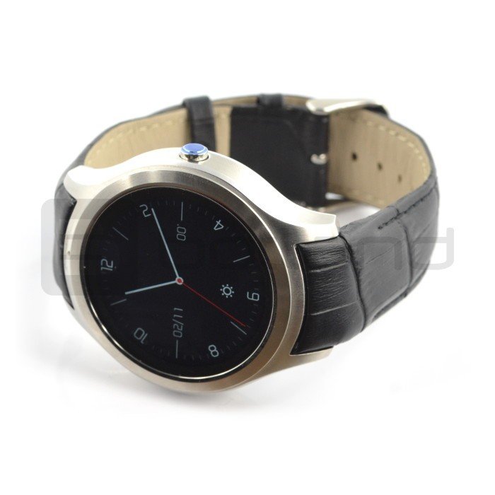 SmartWatch NO.1 D5 + stříbrná - inteligentní hodinky