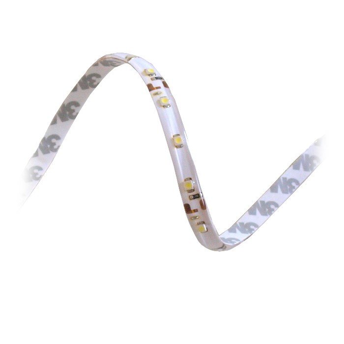 LED pásek SMD3528 IP65 6W, 60 diod / m, 8mm, bíle teplý - 25m