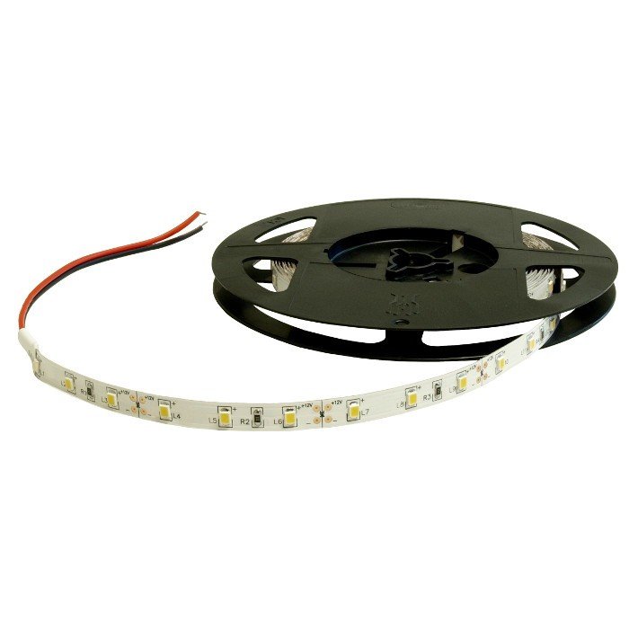 LED pásek SMD3528 IP20 4,8W, 60 LED / m, 8mm, bíle teplý - 5m