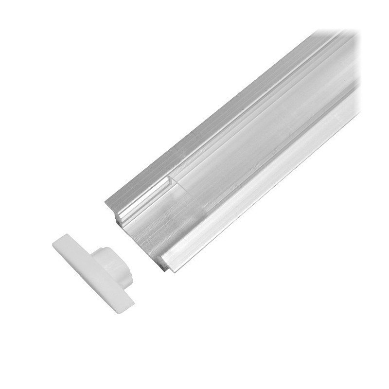 Hliníkový profil ALU B1 pro LED pásky - 1m