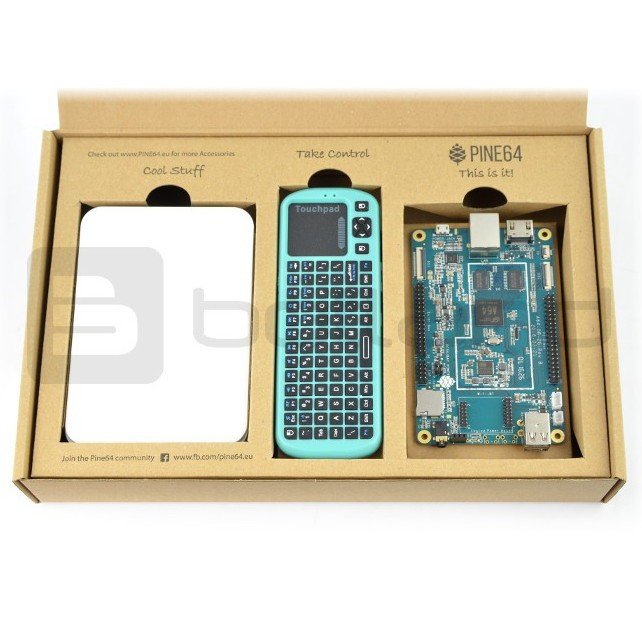 PineA64 + Online Kit - startovací sada s PineA64 +