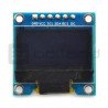 OLED displej, modrá grafika, 0,96 '' 128x64px SPI / I2C - kompatibilní s Arduino - zdjęcie 2