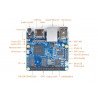 NanoPi A64 - Allwinner A64, čtyřjádrový 1,15 GHz + 1 GB RAM - zdjęcie 5