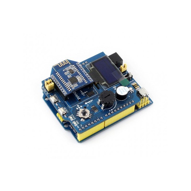 AlphaBot Bluetooth - dvoukolová robotická platforma se senzory a DC pohonem + Bluetooth modulem
