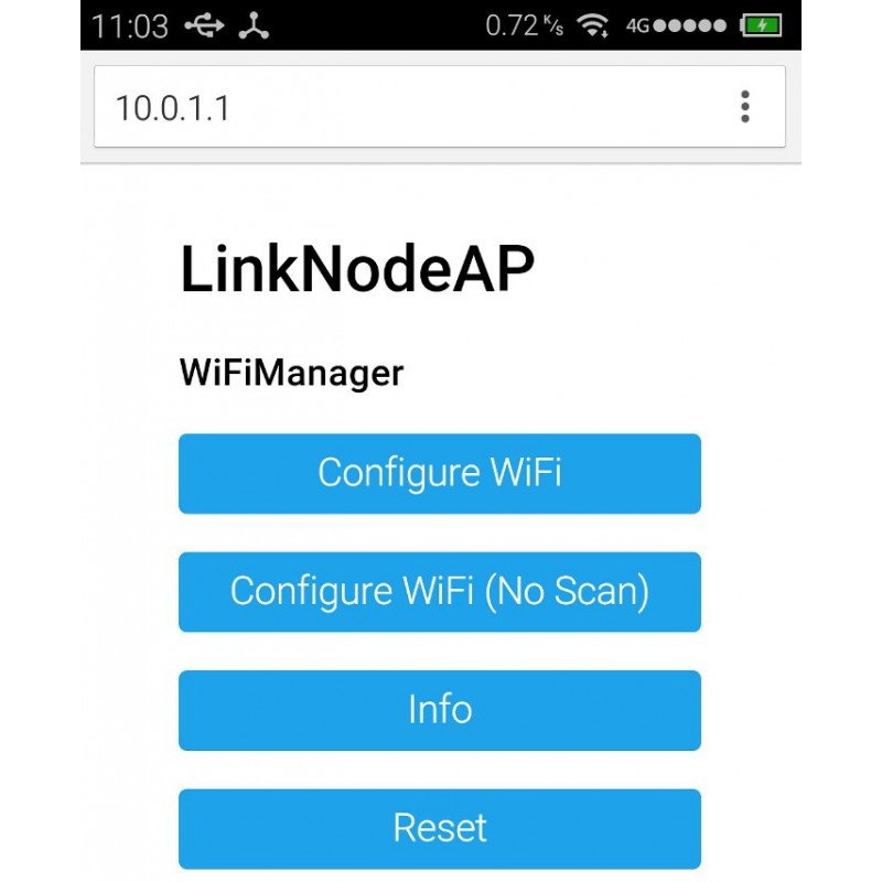 LinkSprite - LinkNode R4 - čtyřkanálový reléový modul s WiFi