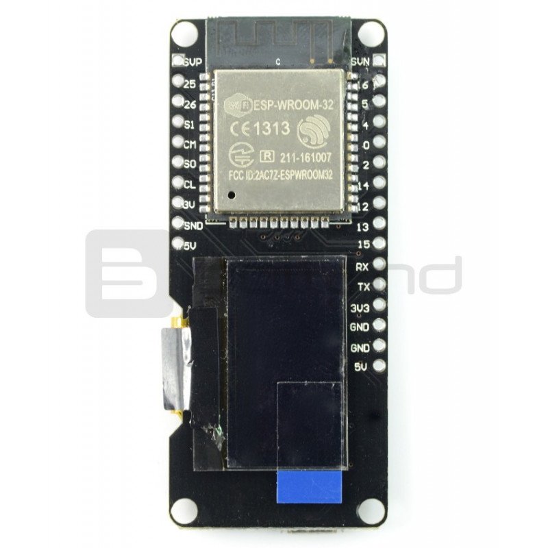 ESP32 WiFi + BT modul - OLED 0,96 "
