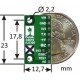 MMA7341L 3osý akcelerometr s reg. napěťový modul MMA7341L 3osý akcelerometr s reg. napěťový modul