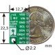 LSM303DLHC 3osý digitální akcelerometr + magnetometr - modul