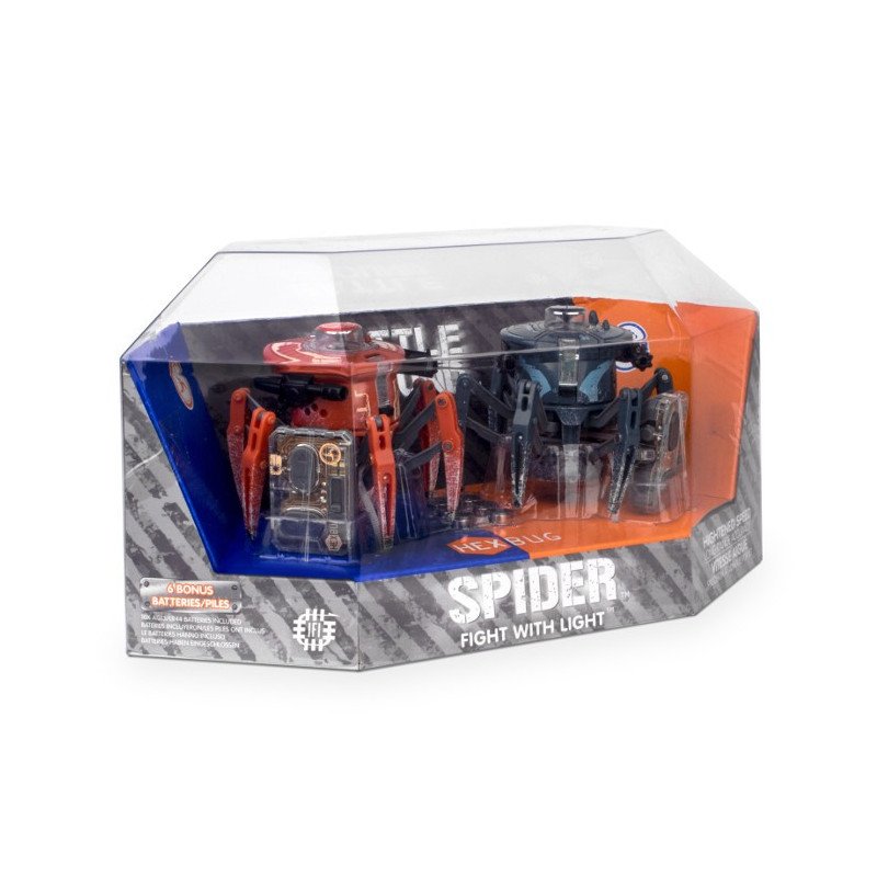 Laserový střet Hexbug robotů - Spider 2.0 - 2ks.