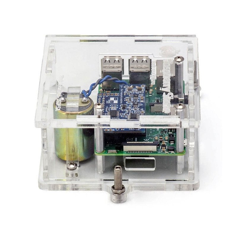 Raspberry Shake Original "Pi-Full" Kit - překrytí Raspberry pi 3 + se seismografem